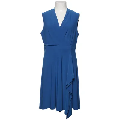 Robe portefeuille (Bleu) de DKNY Élasthane, Polyester