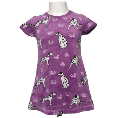 Kleid (Lila, Weiß, Schwarz) von Kids by Lindex