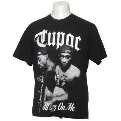 T-shirt (Noir, Blanc) de Pull & Bear Coton, Polyester