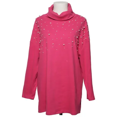Turtleneck (Pink) from Charm Cotton, Elastane, Polyester