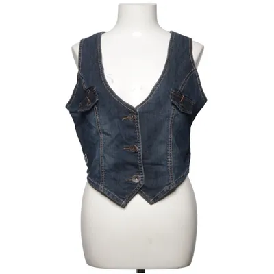 Gilet en jean (Hc113c) de Jam Luxury Jeans Coton, Élasthane, Polyester