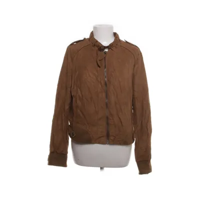Jakke (Brun) fra Zara Basic Linned, Bomuld, Polyester