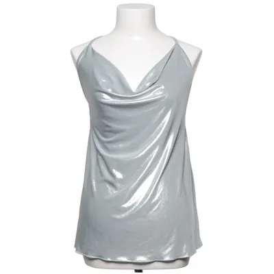 Tanktop (Zilver) van New Collection Elastaan, Metallvezel, Polyester