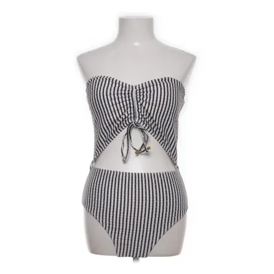 Swimsuit (Black, White) from Shein Elastane, Polyester