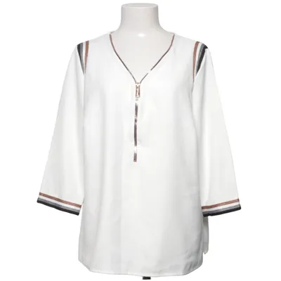 Blouse (Blanc) de Ambria Polyester