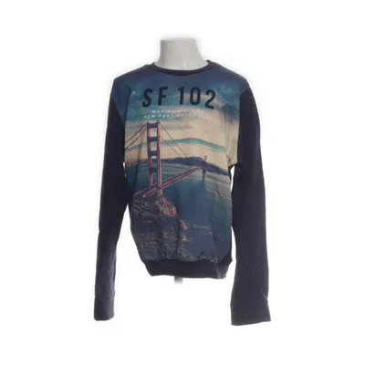Sweatshirt (Blauw) van Zara Boys Katoen, Elastaan