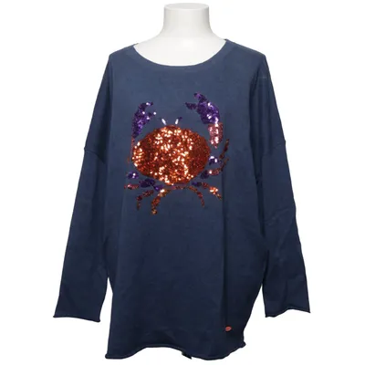 Trui (Blauw, Meerkleurig) van Lieblingsstück Katoen