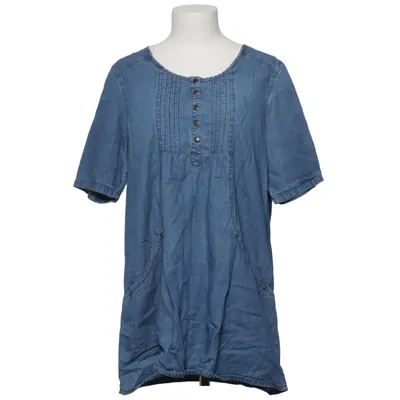 Denim jurk (Blauw) van Åshild Katoen