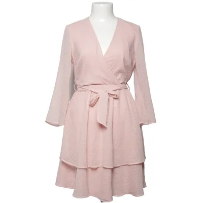 Jurk (Roze) van Céline & Talisa x NA-KD Katoen