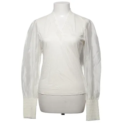 Blouse (White) from ME+EM Cotton, Modal, Polyester, Tencel