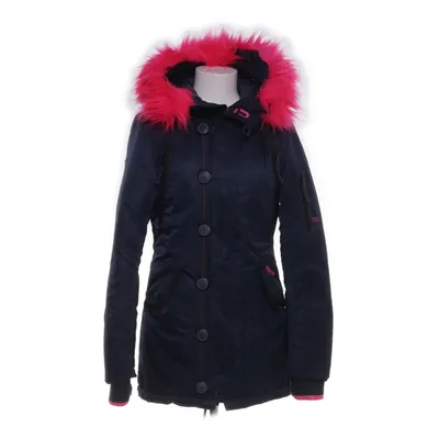 Vinterjakke (Blå, Pink) fra Superdry Akryl, Elastan, Nylon, Polyester, Kunstpels
