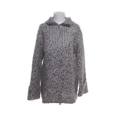 Polotröja (Grå, Vit) från Ganni Ull, Alpackaull, Mohair, Polyamid
