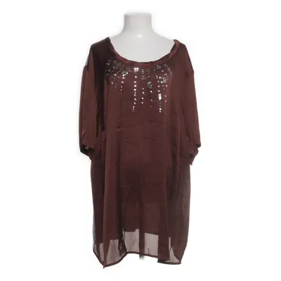 Top (Brown, Gray) from Ulla Popken Cotton, Modal, Polyester