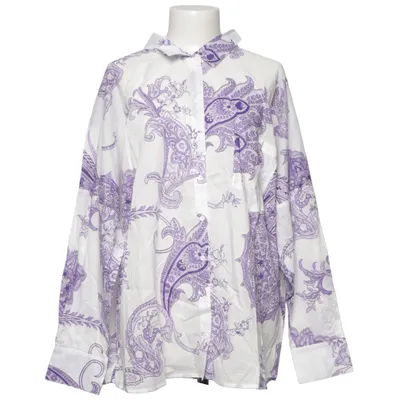Chemise (Violet, Blanc) de John Baner Coton