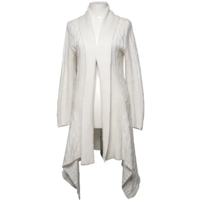 Cardigan (Wit) van Jórli Acryl, Alpacawol, Polyamide, Viscose