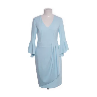 Jurk (Blauw) van Rinascimento Polyester, Elastaan, Linnen