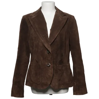 Ledersacko (Braun) von KappAhl Leder, Polyester