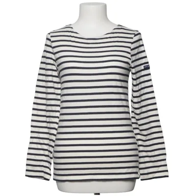 Long sleeve T-shirt (Blue, White) from Saint James Cotton