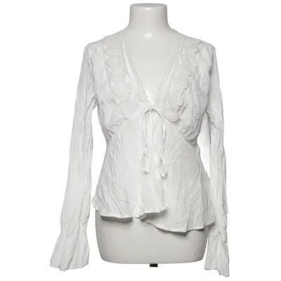 Blus (Vit) från Shein Polyester, Viskos