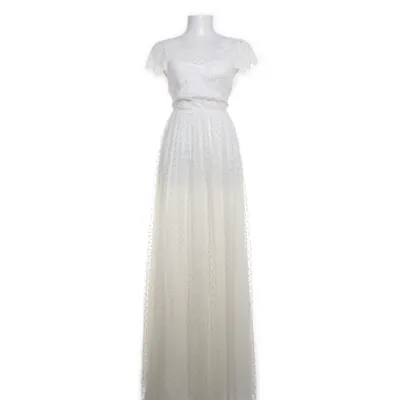 Aftonklänning (Benvit) från Ida Sjöstedt Polyester, Acetat, Nylon