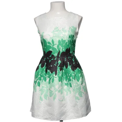 Dress (White, Green, Black) from Justyle