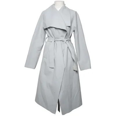 Coat (Gray) from Flam Mode Elastane, Polyester