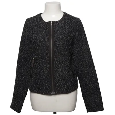 Cardigan (Gris, Noir) de Repeat Coton, Polyamide