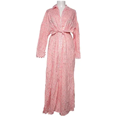Maxi dress (Red, White) from Horror Vacui Cotton