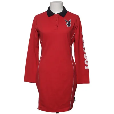 Polojurk (Rood) van Playboy x Missguided Katoen, Elastaan, Polyester