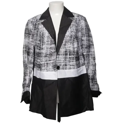 Blazer (Black, White) from Habella Linen, Polyamide