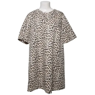 Dress (Beige, Black) from H&M Elastane, Polyester, Viscose