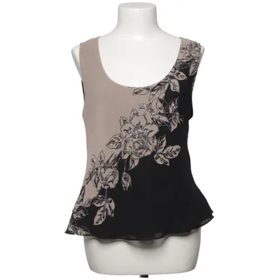 Top (Black, Beige) from Adrianna Papell Polyester, Silk