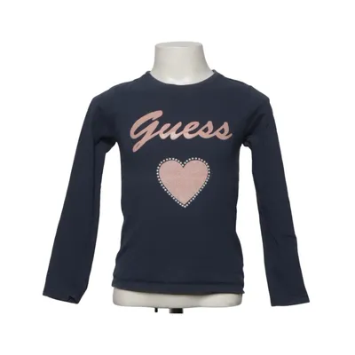 Long sleeve T-shirt (Blue) from Guess Kids Cotton, Elastane