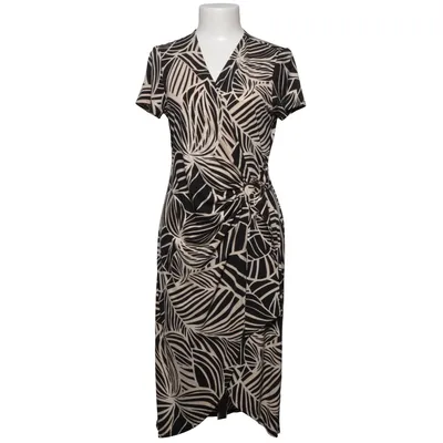 Klänning (Svart, Beige) från Joseph Ribkoff Linne, Viskos