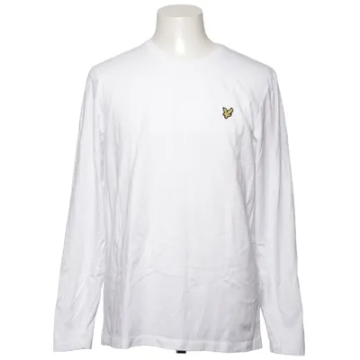 Långärmad t-shirt (Vit) från Lyle & Scott Ekologisk bomull