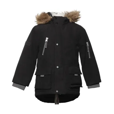 Vinterjacka (Svart) från Rebel by Primark Akryl, Polyester