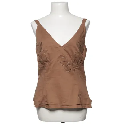 Top (Braun) von Heine Baumwolle, Nylon