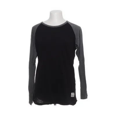 Baseballtröja (Svart, Grå) från Resteröds Bomull