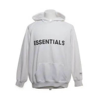 Capuchon sweater (Wit) van Essentials