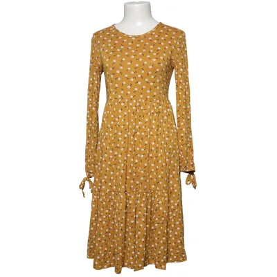 Jurk (Geel, Wit) van Wednesday's Girl Elastaan, Viscose