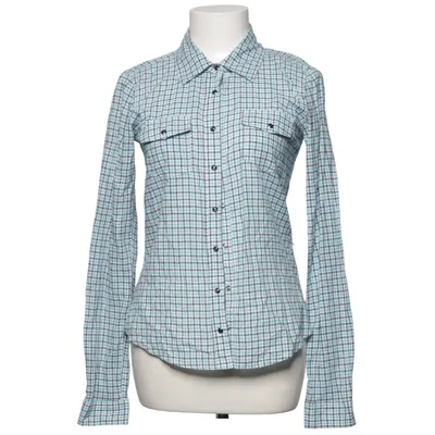 Shirt (Blue, White) from Fishbone Cotton