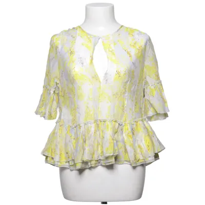 Blus (Gul, Grå, Vit, Flerfärgad) från H&M Conscious Collection Exclusive Lyocell, Polyamid