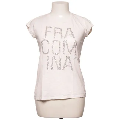 T-shirt (Vit) från Fracomina Bomull, Modal