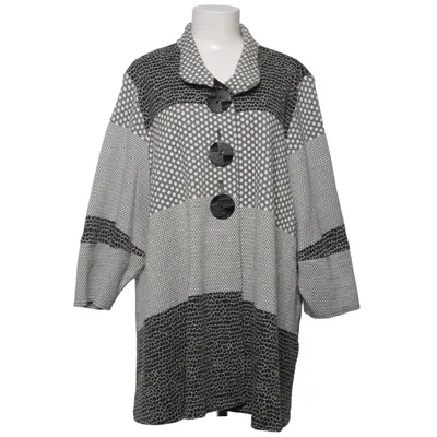 Coat (Black, White, Gray) from Joseph Ribkoff Elastane, Polyester, Viscose