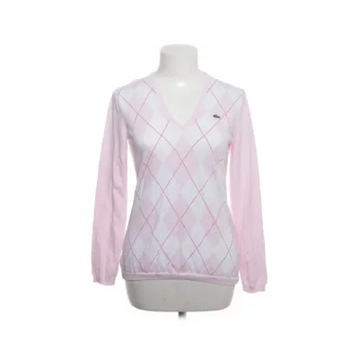 Pullover (Rosa, Vit) från Lacoste Bomull