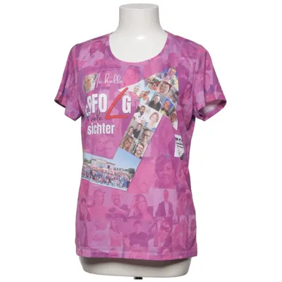 T-shirt (Lila, Meerkleurig) van Erfo