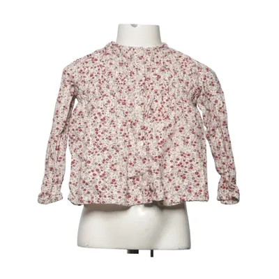 Blouse (Blanc, Rouge, Marron) de Zara Coton