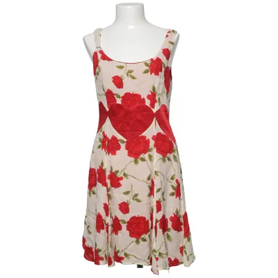 Dress (Beige, Red, Green) from Moschino Cheap and Chic Acetate, Viscose