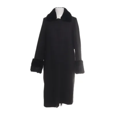 Frakke (Sort) fra Meotine Dun, Fjer, Nylon, Polyester, Kunstpels, Viscose