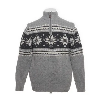 Fleece trui (Grijs, Wit) van Rover & Lakes Wol